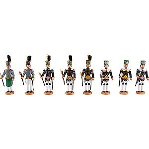 Kleine Figuren & Miniaturen Walter Werner Figuren Historische Bergparade - Auswahl - 8-tlg. - 8 cm