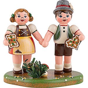 Kleine Figuren & Miniaturen Hubrig Vier Jahreszeiten Hnsel und Gretel - 7 cm
