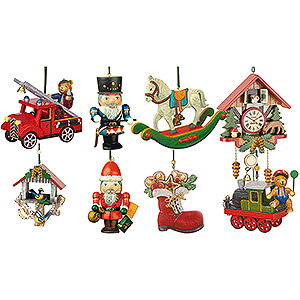 Tree ornaments Misc. Tree Ornaments Hubrig's Little Christmas Delights - 8 Festive Ornaments
