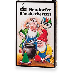 Ruchermnner Rucherkerzen Huss Neudorfer Rucherkerzen - Bunte Mischung