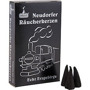Ruchermnner Rucherkerzen Huss Neudorfer Rucherkerzen - Dampflokduft
