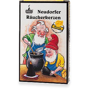 Ruchermnner Rucherkerzen Huss Neudorfer Rucherkerzen - Honig