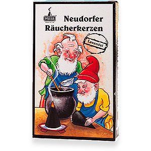 Ruchermnner Rucherkerzen Huss Neudorfer Rucherkerzen - Lavendel
