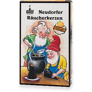 Ruchermnner Rucherkerzen Huss Neudorfer Rucherkerzen - Orange