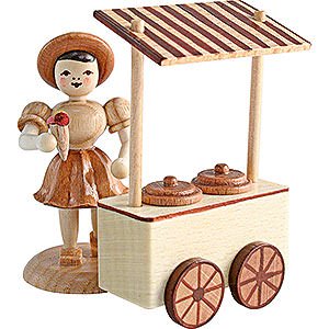 Small Figures & Ornaments everything else Ice Cream Vendor Natural - 6,6 cm / 2.6 inch