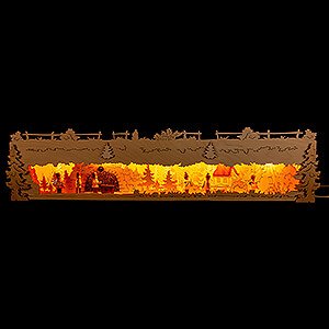 Candle Arches All Candle Arches Illuminated Stand - Miners - 72x16 cm / 28.3x6.3 inch