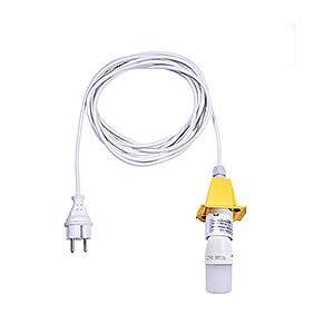 Advent Stars and Moravian Christmas Stars Herrnhuter Star A4 Inside Cable for Star 29-00-A4 and 29-00-A7, 5m White, LED, Cover Yellow