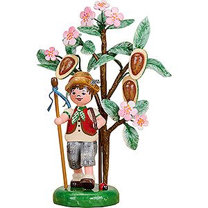 Kleine Figuren & Miniaturen Hubrig Herbstkinder Jahresfigur 2023 Mandel - 15 cm