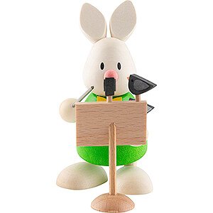 Kleine Figuren & Miniaturen Max & Emma (Hobler) Kaninchen Max als Dirigent - 9 cm