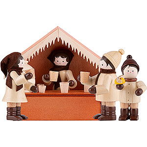 Kleine Figuren & Miniaturen Thiel-Figuren Kleine Pause am Glhweinstand (Thiel)