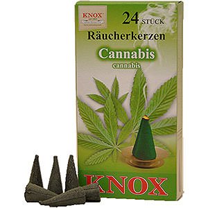 Smokers Incense Cones Knox Incense Cones - Cannabis