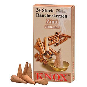 Smokers Incense Cones Knox Incense Cones - Cinnamon