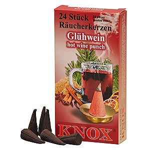 Smokers Incense Cones Knox Incense Cones - Hot Wine Punch (Glühwein)