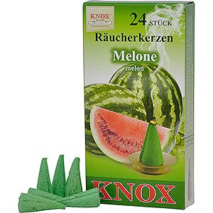 Smokers Incense Cones Knox Incense Cones - Melon