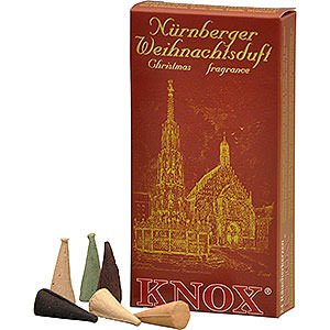 Smokers Incense Cones Knox Incense Cones - Nuremberg Christmas Fragrance Mix