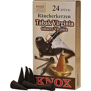 Smokers Incense Cones Knox Incense Cones - Tobacco Virginia