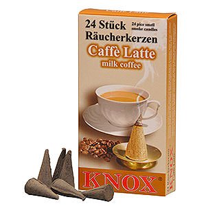 Ruchermnner Rucherkerzen Knox Rucherkerzen - Caffee Latte