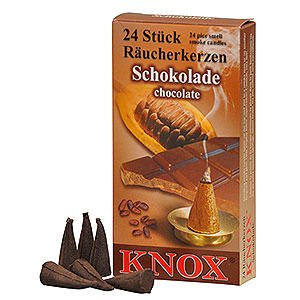 Räuchermänner Räucherkerzen Knox Räucherkerzen - Schokolade