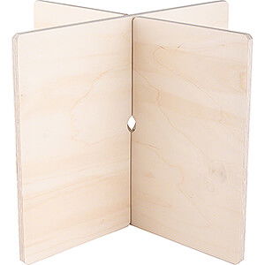 Holzspielzeug Kugelbahnen Kreuzflchen S 24cm - 24 cm