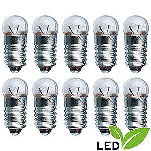 Lichterwelt Ersatzlampen LED-Glhlampe - Sockel E5,5 - 3,5V