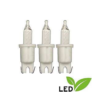 Lichterwelt Ersatzlampen LED-Pisellokerze - warmwei - 3V/0,06W