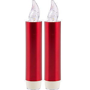 Candle Arches Arches Accessories LUMIX CLASSIC MINI S SuperLight, Expansion-Set red, 2 Candles, Batteries