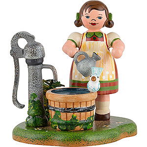 Kleine Figuren & Miniaturen Hubrig Vier Jahreszeiten Landidyll Am Brunnen - 7 cm