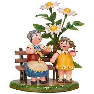 Kleine Figuren & Miniaturen Hubrig Vier Jahreszeiten Landidyll Meine Oma - 10 cm