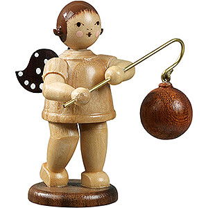 Angels Gift Angels (Ellmann) Lantern Angel with Lantern Ball, Natural - 6,5 cm / 2.6 inch