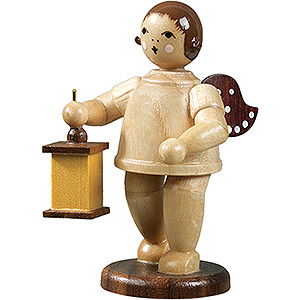 Angels Gift Angels (Ellmann) Lantern Angel with Lantern Lamp, Natural - 6,5 cm / 2.6 inch