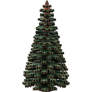 Small Figures & Ornaments Decorative Trees Layered Tree - Conifer Green - 10 cm / 3.9 inch