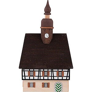 Lichterwelt Lichterhuser Lichterhaus Rathaus mit Dachreiter - 15 cm