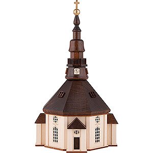 Lichterwelt Lichterhuser Lichterhaus Seiffener Kirche, gro - 23 cm