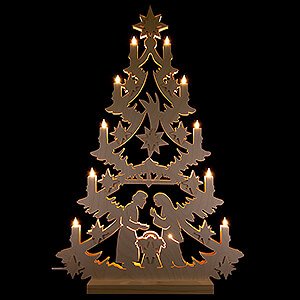 Lichterwelt Lichterspitzen Lichterspitze Weihnachtsbaum - 60x40x5,5 cm