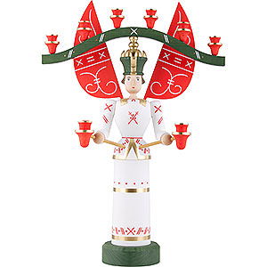 Angels Angel & Miner Light Angel with Yoke, Glazed - 70 cm / 27.5 inch