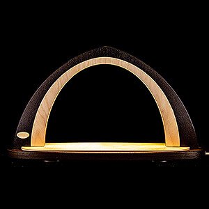 Candle Arches Blank Candle Arches Light Arch without Figurines - Brown/Natural - 52x29,7 cm / 20.5x11.7 inch