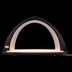 Candle Arches Blank Candle Arches Light Arch without Figurines - Grey/White - 52x29,7 cm / 20.5x11.7 inch