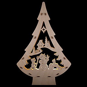 Candle Arches All Candle Arches Light Tree - Snowman - 20,5x30 cm / 8.1x11.8 inch