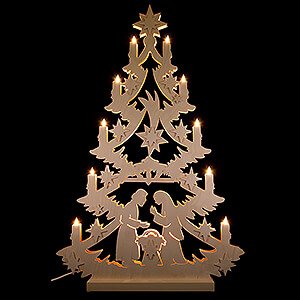 World of Light Light Triangles Light Triangle - Christmas Tree - 70x46x5,5 cm / 27x18x2 inch