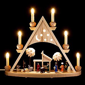 World of Light Light Triangles Light Triangle - Nativity Colored - 42x37 cm / 16.5x14.6 inch