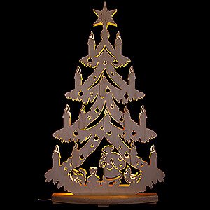 World of Light Light Triangles Light Triangle - Under the Christmas Tree - 38x72 cm / 15x28.3 inch