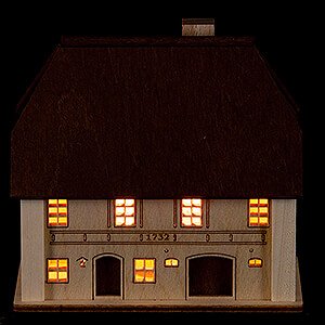 World of Light Lighted Houses Lighted House - Farmhouse - 9,5 cm / 3.7 inch