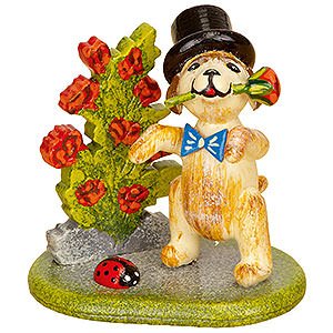 Small Figures & Ornaments Hubrig Flower Kids Little Rose Gentleman - Set of Three - 4 cm / 1,5 inch