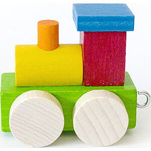 Wooden Toys Decoration and more Locomotive - 4,5 cm / 1.8 inch