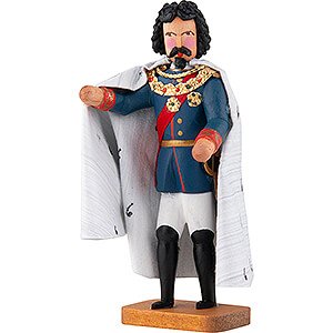 Small Figures & Ornaments Walter Werner Figurines Ludwig II the Bavarian King Blue - 8 cm / 3.1 inch