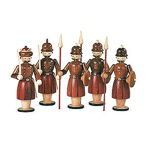 Nativity Figurines All Nativity Figurines Manger-Figurines - 5 Soldiers - 13 cm / 5 inch