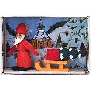 Small Figures & Ornaments Matchboxes Matchbox - Rupert - 4 cm / 1.6 inch