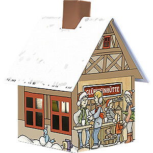 Ruchermnner Sonstige Figuren Metall-Rucherhaus 