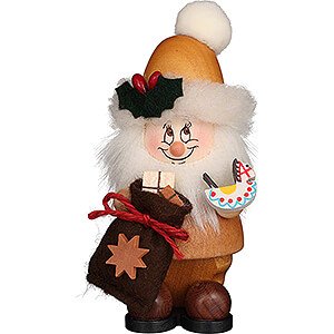 Small Figures & Ornaments Micro Gnomes (Christian Ulbricht) Micro Gnome Santa Natural - 10,5 cm / 4.1 inch