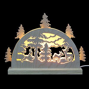 Candle Arches All Candle Arches Mini Lightarch - Forest Scene - 23x15x4,5 cm / 9x6x2 inch